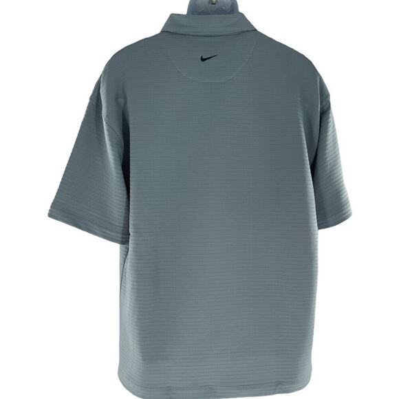 Nike Golf Mens Sphere Dry Half ButtonUp Polo Short Sleeve Shirt Size Extra Large - Picture 2 of 5